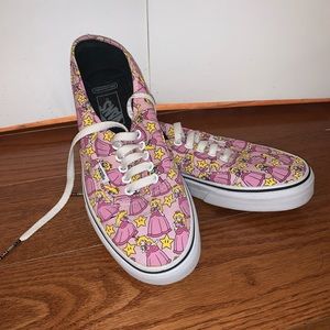 Nintendo x Vans Collab Princess Peach Sneakers